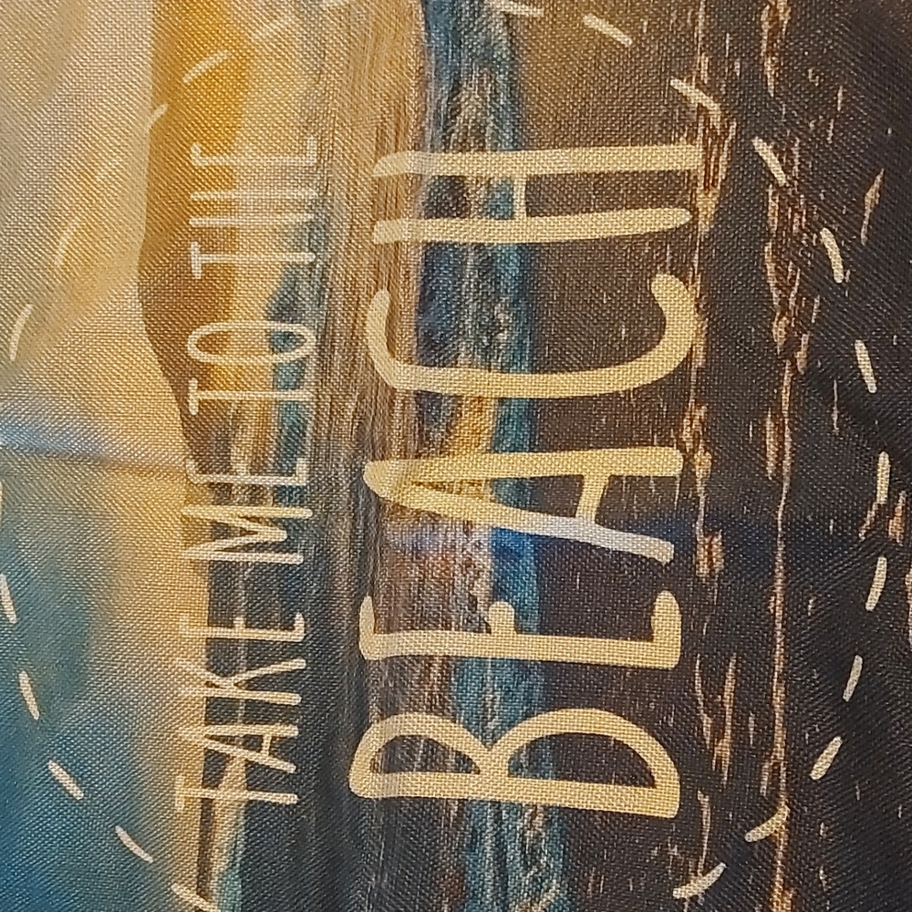 4 Beach throw pillow cases